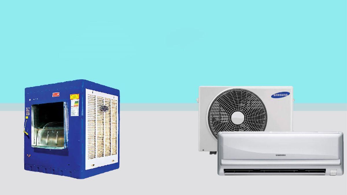 مقایسه مصرف کولر آبی و گازی